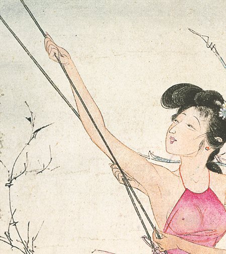 罗甸县-胡也佛的仕女画和最知名的金瓶梅秘戏图